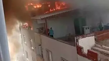 Bursa'da Çatı Yangını Korkuya Neden Oldu