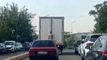Diyarbakır'da Tehlikeli Yolculuk