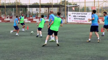 Eyyüp Cenap Gülpınar UEFA C Antrenör Eğitim Programı Şanlıurfa'da Başladı