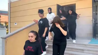 Kırıkkale'de okulda nefes kesen yangın tatbikatı