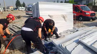 Kahramanmaraş'ta İş Kazası: Bir İşçi Hayatını Kaybetti