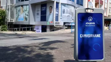 Ataşehir'de Ücretsiz Çamaşırhane Hizmeti Başladı