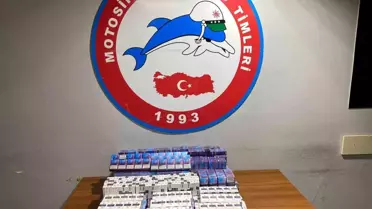 İskenderun'da Kaçak Sigara Operasyonu