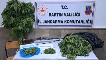 Bartın'da uyuşturucu operasyonu: 6 kilo esrar ele geçirildi