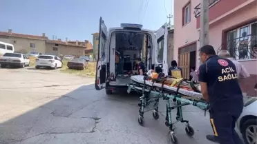 Çorum'da 7 Yaşındaki Çocuk Merdivenlerden Düştü