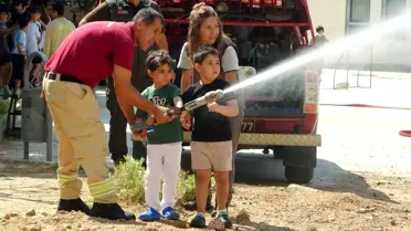 Muğla'da öğrencilere orman yangınları konusunda eş zamanlı farkındalık eğitimi verildi