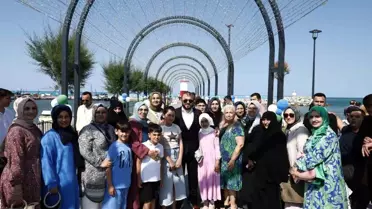 Arnavutköy'de Karaburun Meydanı ve Millet Bahçesi 3. Etap Açıldı