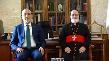 Bakan Işıkhan Mardin'de Din Temsilcileriyle Buluştu