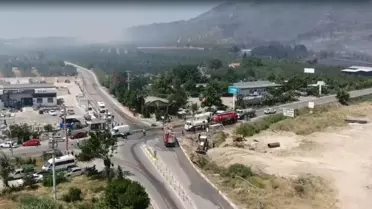 Foça'daki Orman Yangını Kontrol Altına Alındı
