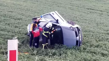 Çorum'da Trafik Kazası: Bir Yaralı