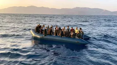 Datça'da 21 Göçmen Kurtarıldı