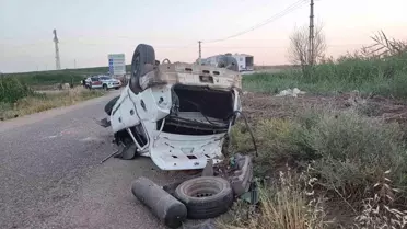 Diyarbakır'da kaza: 1 ölü, 4 yaralı