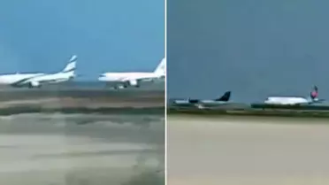 İsrail'e ait yolcu uçakları GKRY'ye konuşlandırıldı