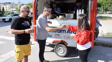 Kütahya Belediyesi'nden Öğrencilere Sınav Destek İkramı