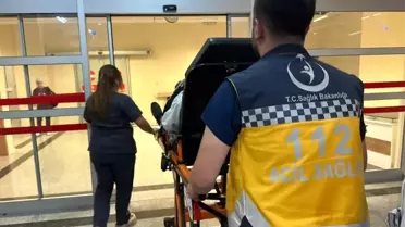 Traktörden Atlayan Kadın Yaralandı