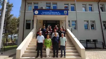 Pazaryeri Belediye Başkanı Tekin'den Jandarma Teşkilatı'na Ziyaret
