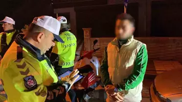 Bolu'da Trafik Denetimlerinde Cezalar Kesildi