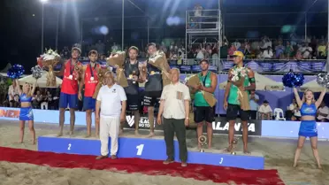 Alanya'da Plaj Voleybolu Şampiyonları Belli Oldu