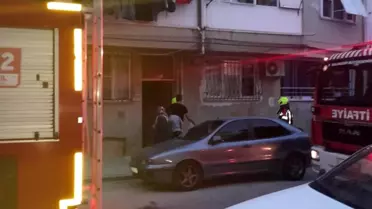 Edremit'te Motosiklet Yangını Paniğe Neden Oldu