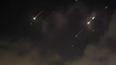 İran'dan İsrail'e atılan füzeler Beytüllahim semalarında