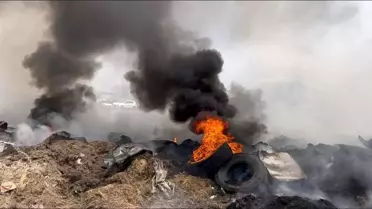 Tekirdağ Çorlu'da Yangın İkinci Kez Çıktı