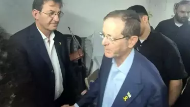 İsrail Cumhurbaşkanı Herzog sığınağa kaçtı