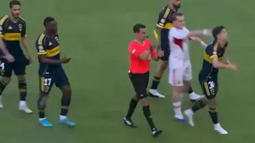 Hakemin yanında yaptı! Boca Juniors maçında Kerem Aktürkoğlu'nu çıldırtan hareket 