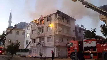 Mangal Ateşi Yangın Çıkardı