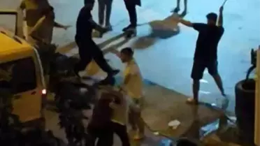 Kızıltepe'de Sopalı Kavga