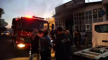 Nevşehir'de Endüstriyel Mutfak Ekipmanları Satışında Yangın Çıktı