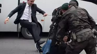 Soma'da madenci yakınını tekmeleyen Yusuf Yerkel'e yeni görev 
