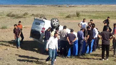 Tatvan'da Trafik Kazası: İki Yaralı