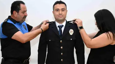 Antalya Emniyet'te Rütbe Terfi Töreni