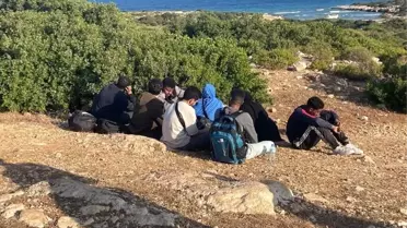 Didim'de Düzensiz Göçmen Yakalandı