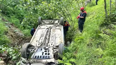 Giresun'da Trafik Kazası: 1 Ölü, 1 Yaralı