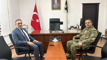 Kaymakam Memiş'ten Veda Ziyareti