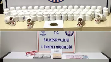 Balıkesir'de Uyuşturucu Operasyonu