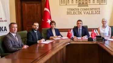 Edebali Havzası Tanıtım ve Karşılama Merkezi Projesi İmza Töreni Düzenlendi