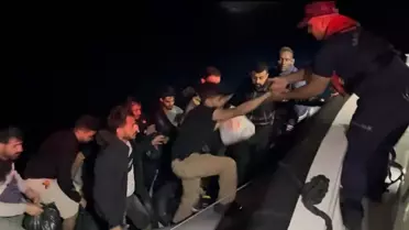 Çanakkale'de 37 Kaçak Göçmen ve 2 Organizatör Yakalandı
