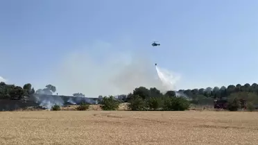 Çanakkale'de Yangın Kontrol Altına Alındı