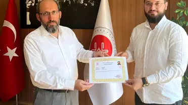Hisarcık'ta Başarı Belgeleri Dağıtıldı
