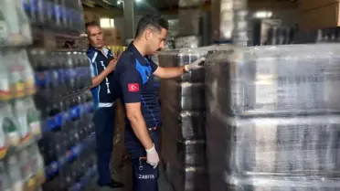 Mardin'de Zabıta Ekipleri Tarihi Geçmiş Gıda Ürünlerine El Koydu
