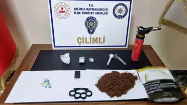 Düzce'de Uyuşturucu Operasyonu: 4 Gözaltı