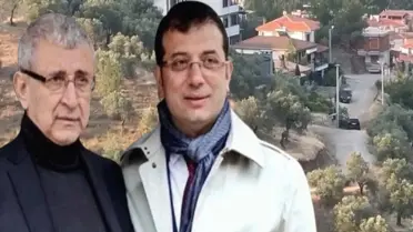 Ekrem İmamoğlu'nun babası Hasan İmamoğlu'na ait olduğu iddia edilen arazide arama