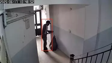 Maske Takıp Ayakkabı Çalan Hırsız Yakalandı