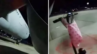 İngiltere'de hava üssüne giren iki Filistin yanlısı gösterici askeri uçaklara zarar verdi