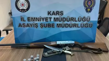 Kars'ta Silah ve Mühimmat Operasyonu