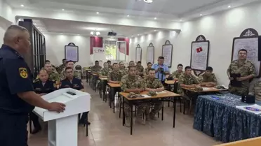 Kırgızistan'da Olay Yeri İnceleme Kursu