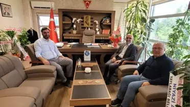 Müftü İmamoğlu'ndan Yeni Müdüre Ziyaret