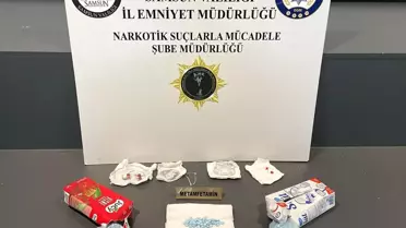 Samsun'da Meyve Suyu Kutularında Uyuşturucu Operasyonu